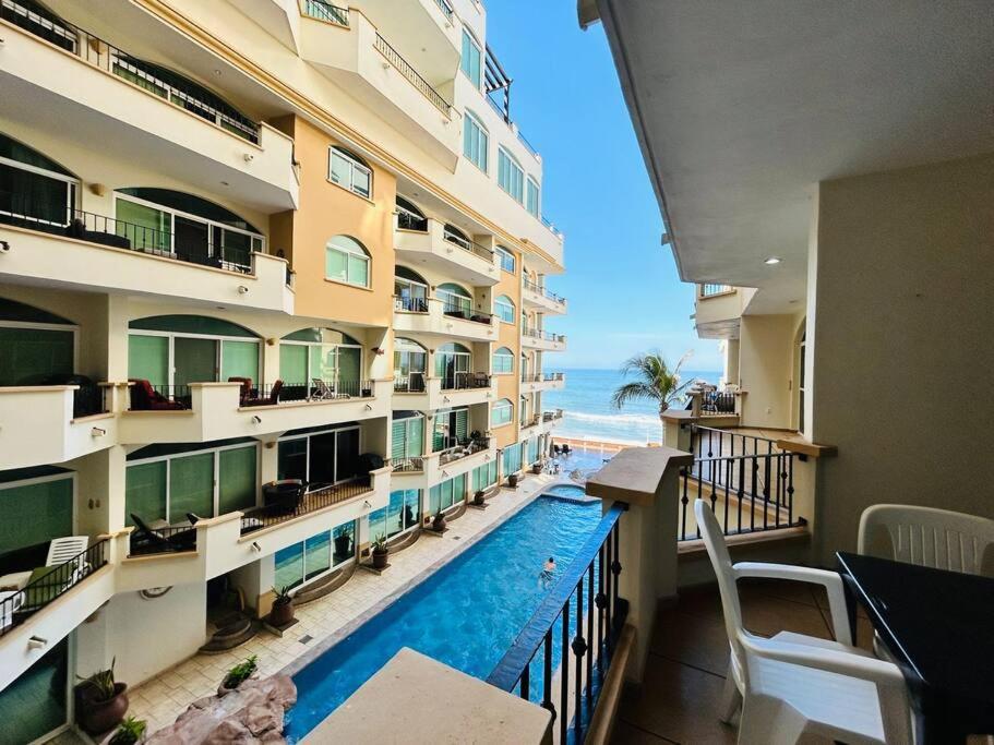 Depa Frente A La Playa By G P S Rentas Apartment Mazatlan Exterior photo